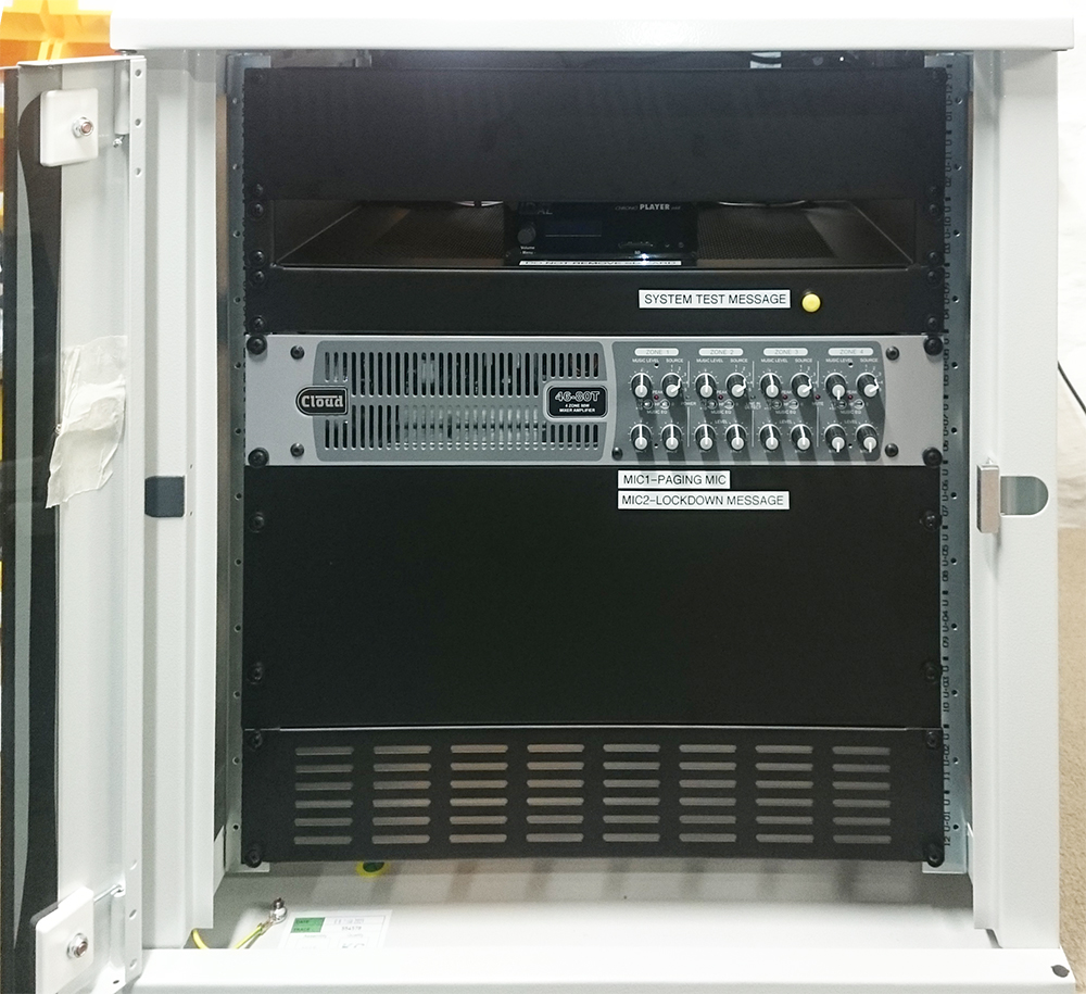 School Lockdown System Rack Build